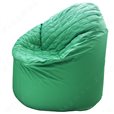 Бескаркасное кресло-мешок Bravo зелёное (+ синтепон)