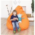 Бескаркасное кресло-мешок Груша Оранжевое Г2.7-08