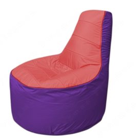 Живое кресло-мешокТрон Т1.1-0218(красный-фиолетовый)