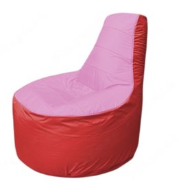 Живое кресло-мешокТрон Т1.1-0302(розовый-красный)