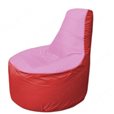 Живое кресло-мешокТрон Т1.1-0302(розовый-красный)