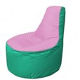 Живое кресло-мешокТрон Т1.1-0312(розовый-бирюзовый)