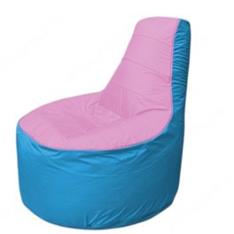 Живое кресло-мешокТрон Т1.1-0313(розовый-голубой)