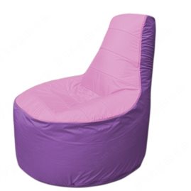 Живое кресло-мешокТрон Т1.1-0317(розовый-сиренивый)