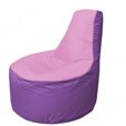 Живое кресло-мешокТрон Т1.1-0317(розовый-сиренивый)