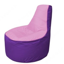 Живое кресло-мешокТрон Т1.1-0318(розовый-фиолетовый)