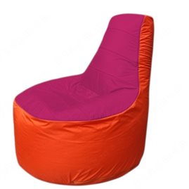 Живое кресло-мешокТрон Т1.1-0405(фуксия-оранжевый)