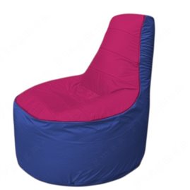 Живое кресло-мешокТрон Т1.1-0414(фуксия-синий)