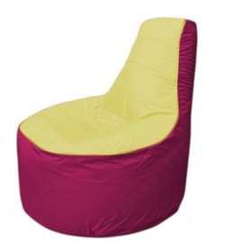 Живое кресло-мешокТрон Т1.1-0604(желтый-фуксия)
