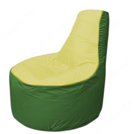Живое кресло-мешокТрон Т1.1-0608(желтый-зеленый)