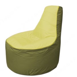 Живое кресло-мешокТрон Т1.1-0610(желтый-оливковый)