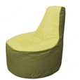 Живое кресло-мешокТрон Т1.1-0610(желтый-оливковый)