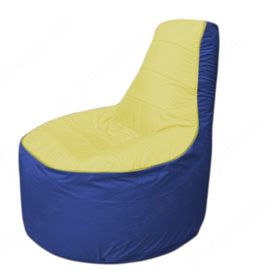 Живое кресло-мешокТрон Т1.1-0616(желтый-тем.синий)