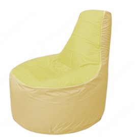 Живое кресло-мешокТрон Т1.1-0620(желтый-бежевый)