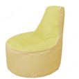 Живое кресло-мешокТрон Т1.1-0620(желтый-бежевый)