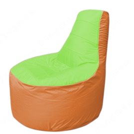 Живое кресло-мешокТрон Т1.1-0705(салатовый-оранжевый)