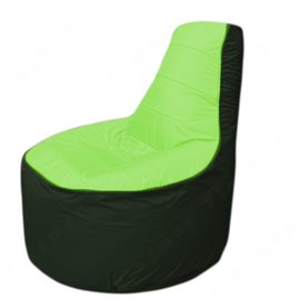 Живое кресло-мешокТрон Т1.1-0709(салатовый-тем.зеленый)