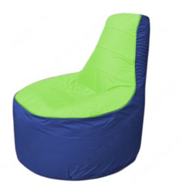 Живое кресло-мешокТрон Т1.1-0714(салатовый-синий)