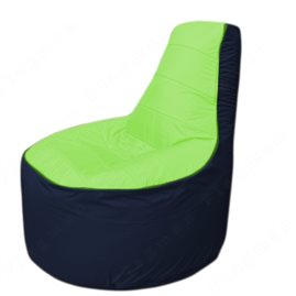 Живое кресло-мешокТрон Т1.1-0716(салатовый-тем.синий)