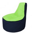 Живое кресло-мешокТрон Т1.1-0716(салатовый-тем.синий)