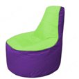 Живое кресло-мешокТрон Т1.1-0718(салатовый-фиолетовый)