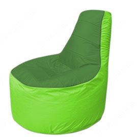 Живое кресло-мешокТрон Т1.1-0807(зеленый-салатовый)