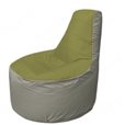 Живое кресло-мешокТрон Т1.1-1022(оливковый-серый)