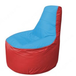 Живое кресло-мешокТрон Т1.1-1302(голубой-красный)