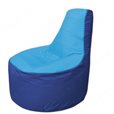 Живое кресло-мешокТрон Т1.1-1314(голубой-синий)