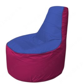 Живое кресло-мешокТрон Т1.1-1404(синий-фуксия)