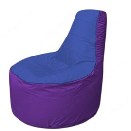 Живое кресло-мешокТрон Т1.1-1418(синий-фиолетовый)