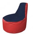 Живое кресло-мешокТрон Т1.1-1602(тем.синий-красный)