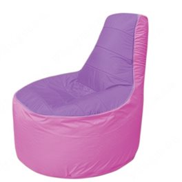 Живое кресло-мешокТрон Т1.1-1703(сиренивый-розовый)
