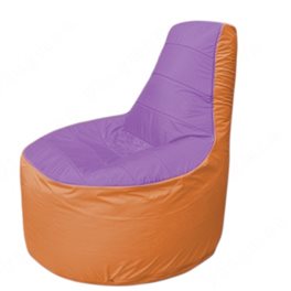 Живое кресло-мешокТрон Т1.1-1705(сиренивый-оранжевый)