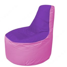 Живое кресло-мешокТрон Т1.1-1803(фиолетовый-розовый)