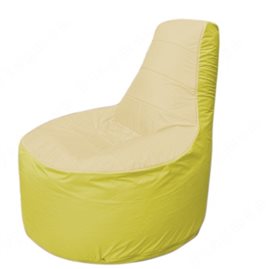 Живое кресло-мешокТрон Т1.1-2006(бежевый-желтый)