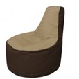 Живое кресло-мешокТрон Т1.1-2119(тем.бежевый-коричневый)