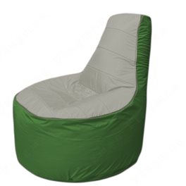 Живое кресло-мешокТрон Т1.1-2208(серый-зеленый)