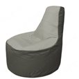 Живое кресло-мешокТрон Т1.1-2223(серый-тем.серый)
