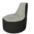 Живое кресло-мешокТрон Т1.1-2224(серый-черный)