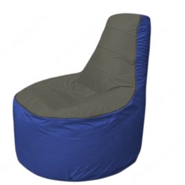 Живое кресло-мешокТрон Т1.1-2314(тем.серый-синий)