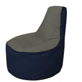 Живое кресло-мешокТрон Т1.1-2316(тем.серый-тем.синий)