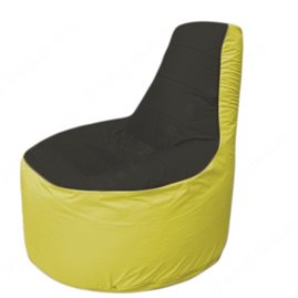 Живое кресло-мешокТрон Т1.1-2406(черный-желтый)