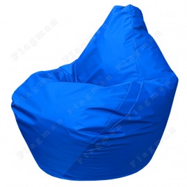 Кресло-мешок Груша Мини синее (без внутреннего чехла)