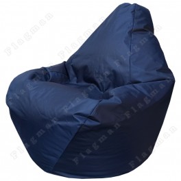 Кресло-мешок Груша Мини тёмно-синее